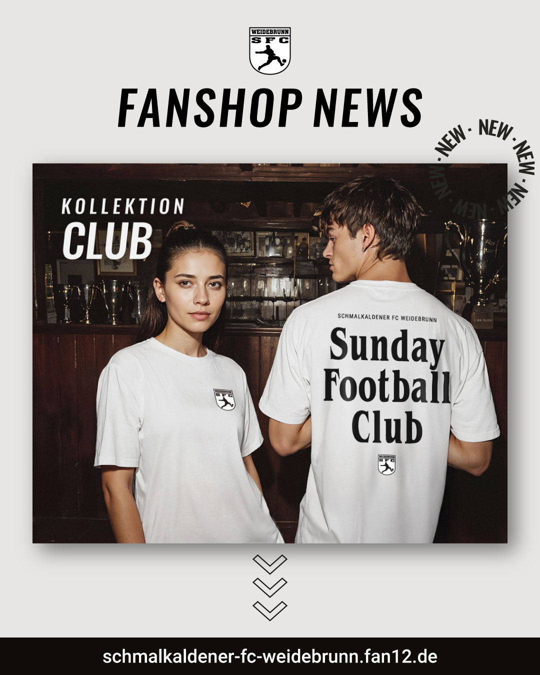 Fan12 Club-Kollektion des SFC Weidebrunn