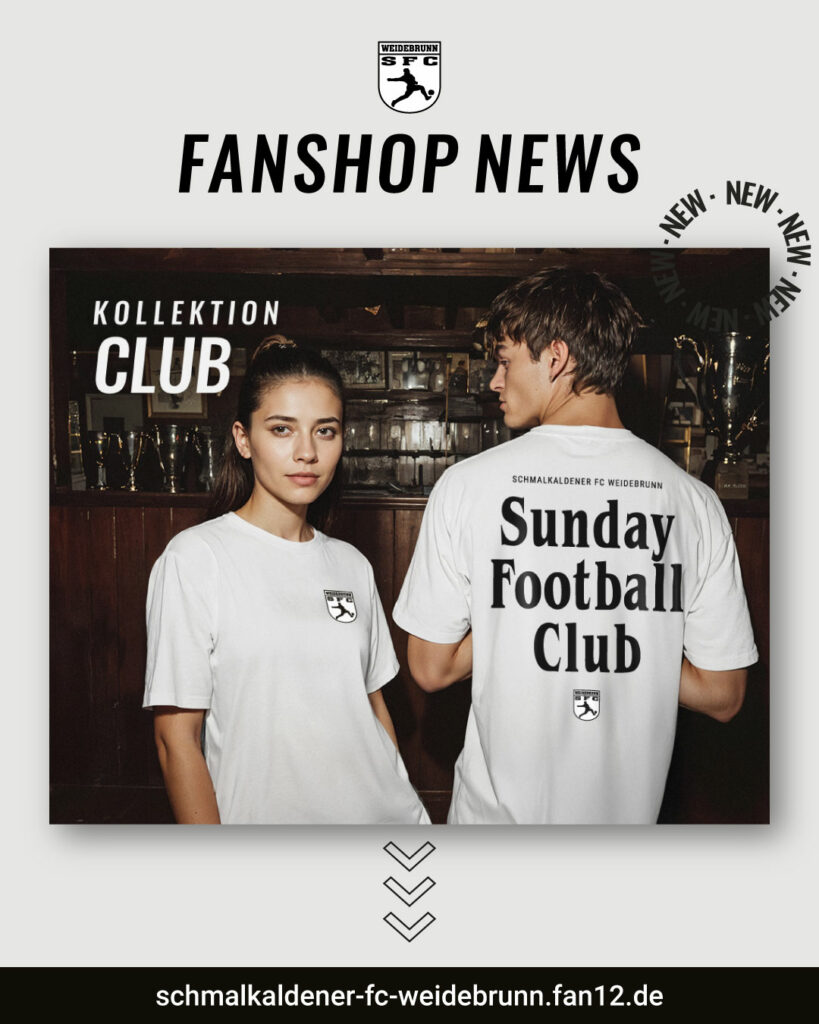Unser Fanshop ist online.